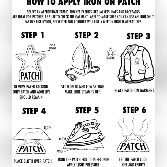 Hummingbird Iron on Patch #2 - Picture 4 of 4